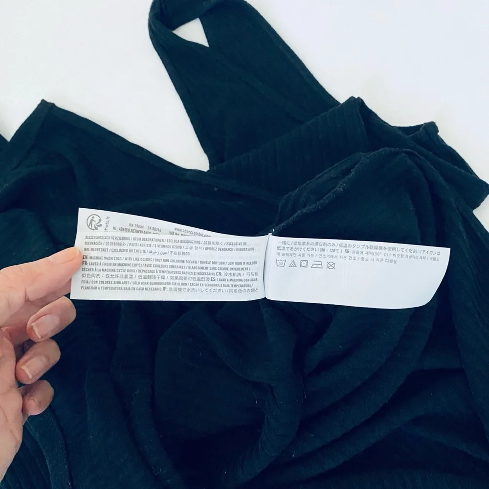 Abercrombie & Fitch Classic Navy Maxi Dress